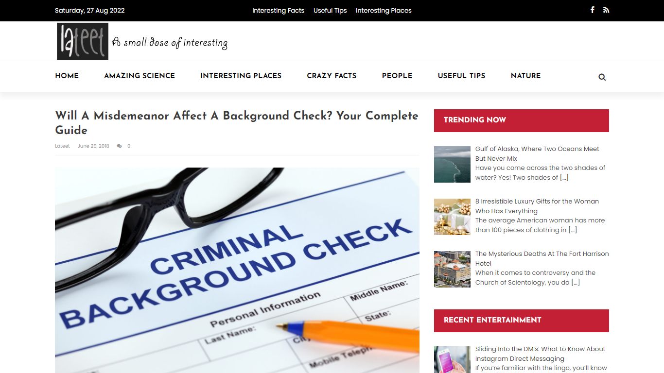 Will a Misdemeanor Affect a Background Check? Your Complete Guide - Lateet